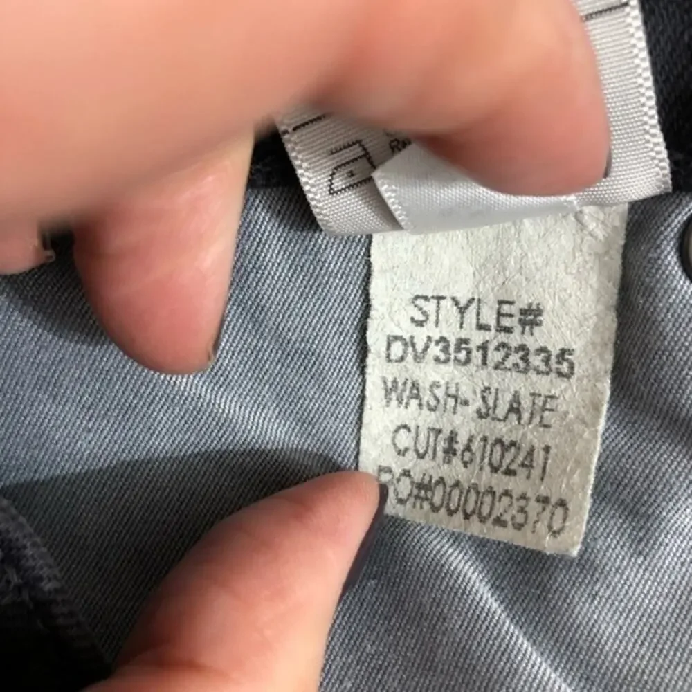 Vince Skinny Crop Denim Jeans in Slate Gray Wash Size 28